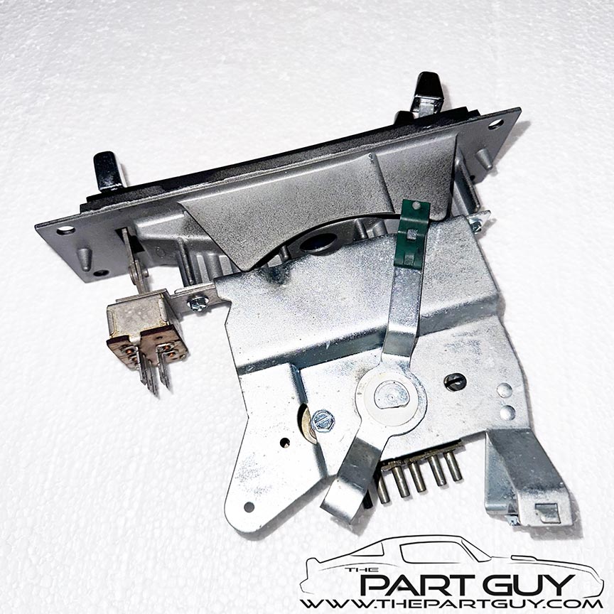 thumbnail image 2 of REBUILT 1967 Mustang Cougar Heater Control – Standard Interior, Chrome Bezel – By The Part Guy 2 of 5