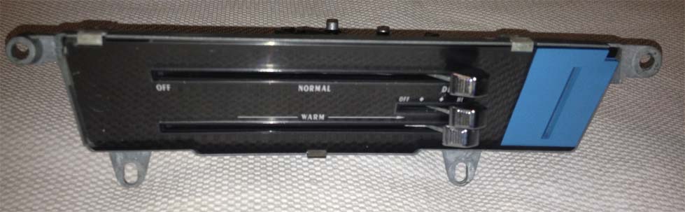 REBUILT 1977 TRANS-AM Heater Control NEW LENS FIREBIRD Non Air 77 Heat