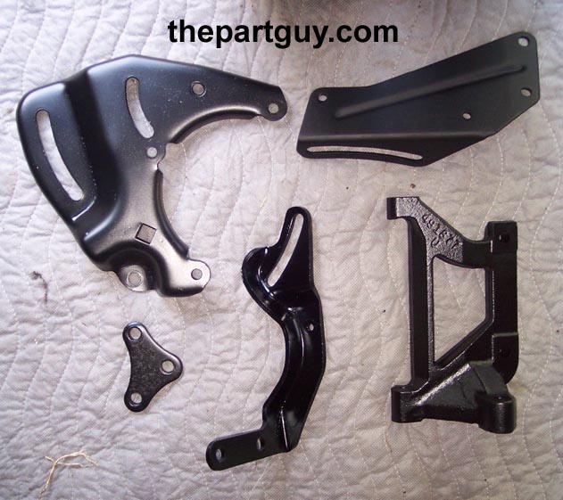 77 81 PONTIAC 301 A/C Bracket Set AC Trans Am Formula  